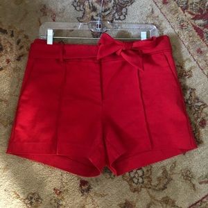Ann taylor tie waist shorts size 6 new without tag
